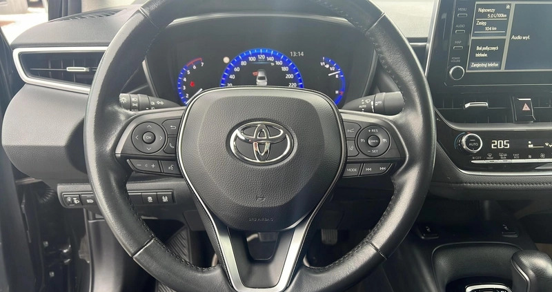 Toyota Corolla cena 94900 przebieg: 103225, rok produkcji 2021 z Nowogród Bobrzański małe 67
